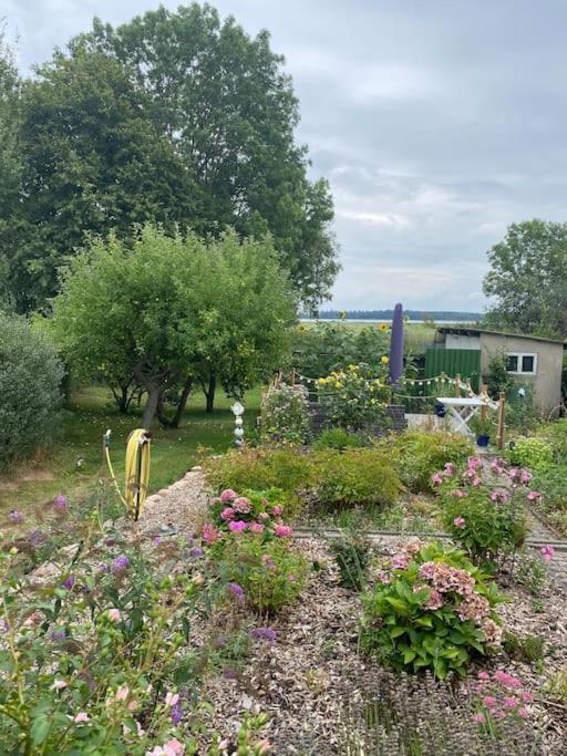 Ferienhaus Mit Wasserblick Auf Der Insel Usedom Krummin Exterior foto